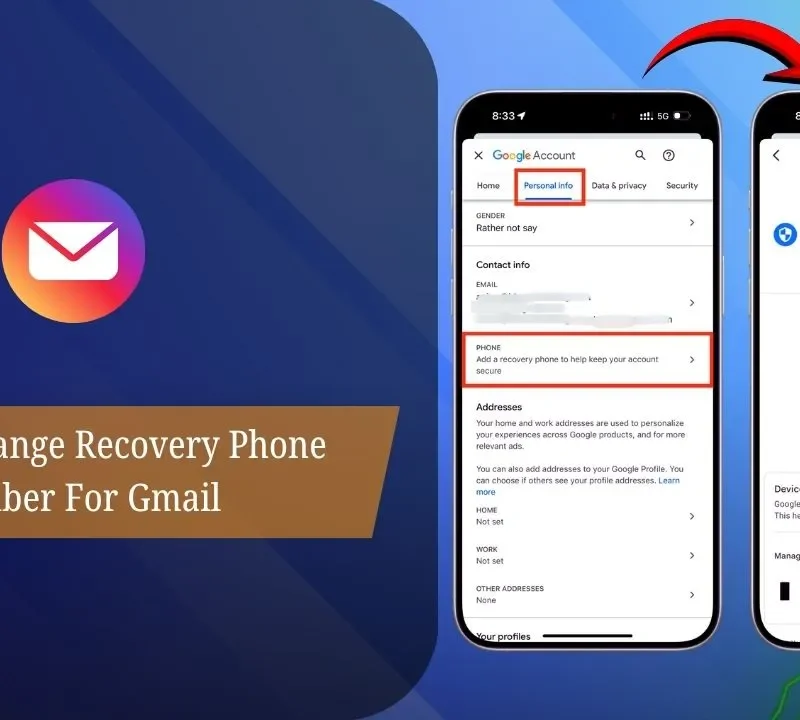 How To Change Recovery Phone Number For Gmail