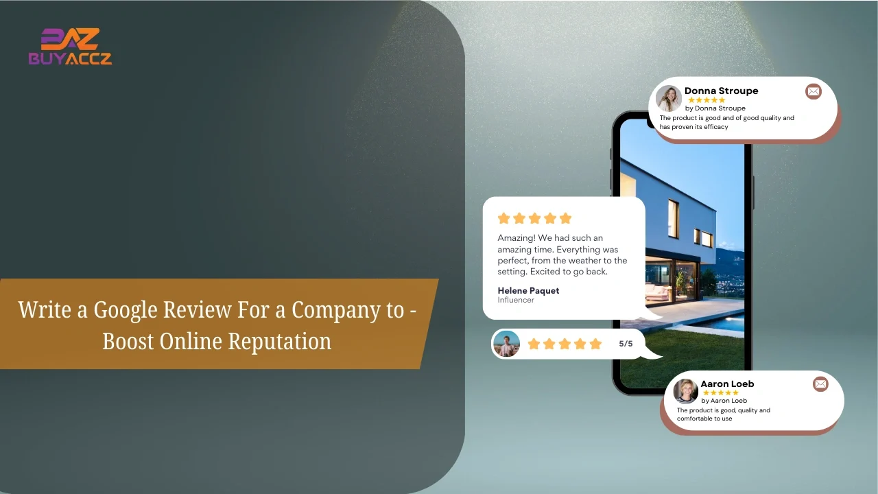 Write a Google Review For a Company